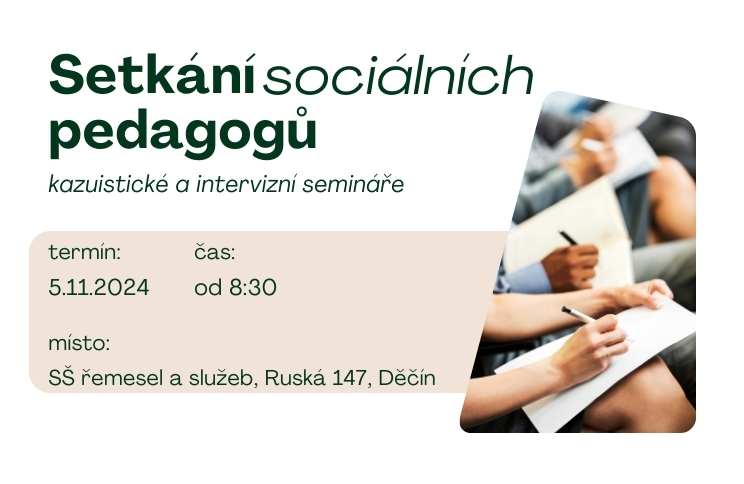 2. Setkání sociálních pedagogů - intervizní a kazuistické semináře