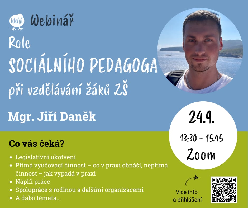 Webinář - Role sociálního pedagoga při vzdělávání žáků ZŠ