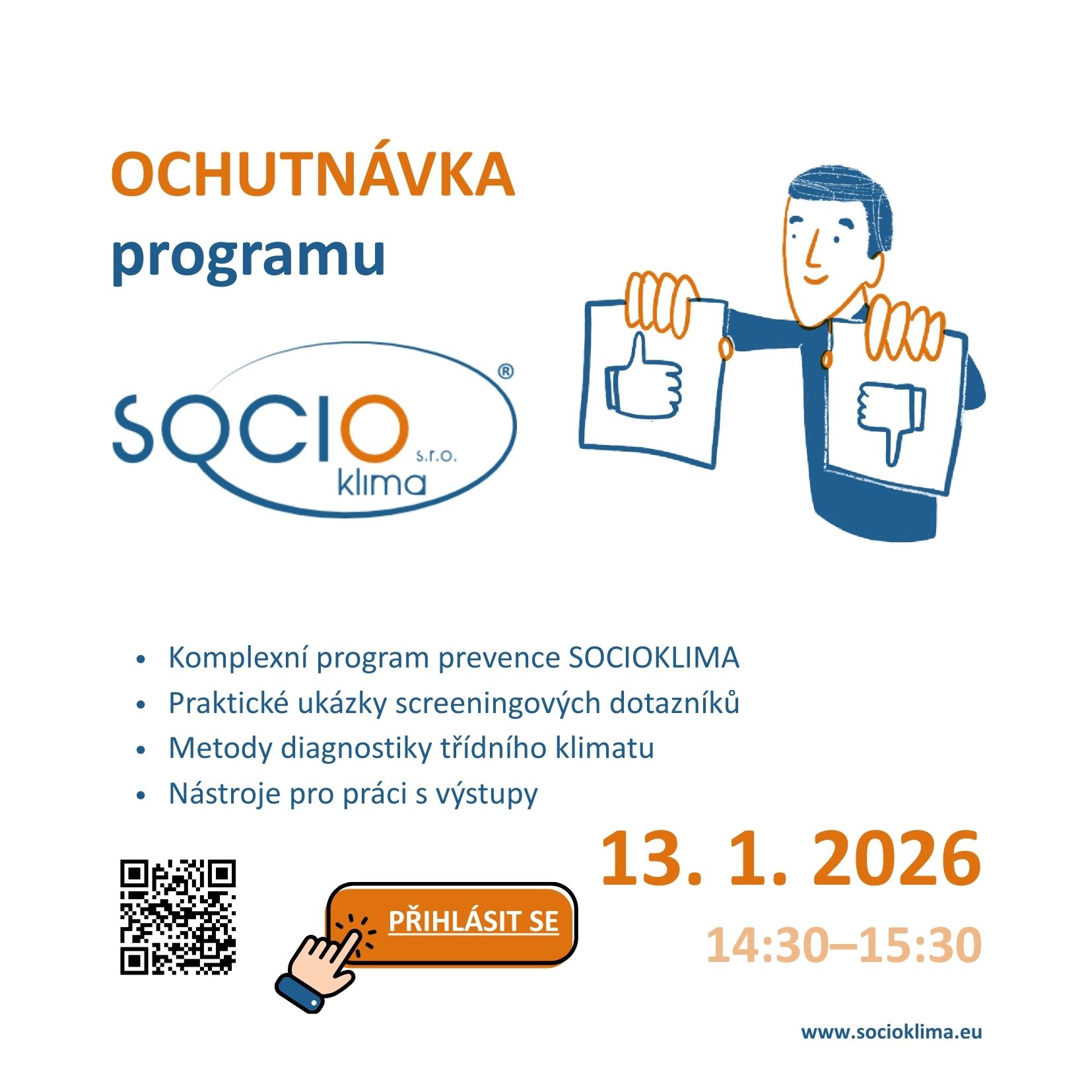 Představení programu Socioklima