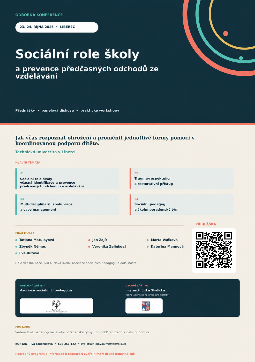 Sociální role školy a prevence předčasných odchodů ze vzdělávání